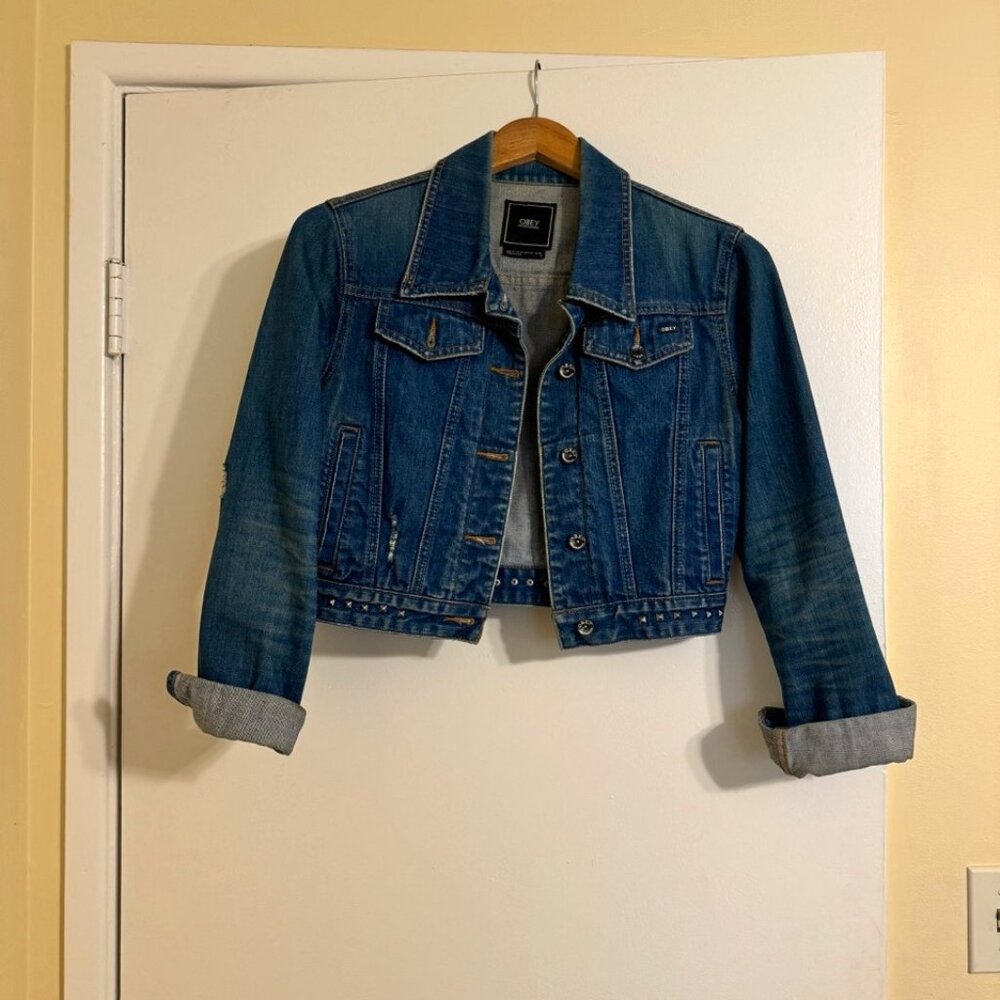 OBEY PROPAGANDA JEAN JACKET